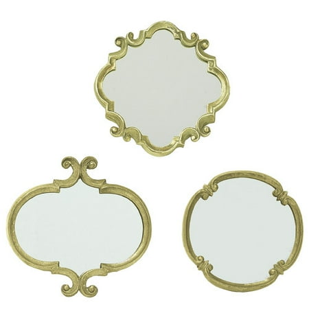 Selectives 3 Piece Meadow Wall Mirror Set