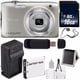 thumbnail image 1 of Nikon COOLPIX S2900 Digital Camera (Silver) International Model No Warranty + EN-EL19 Replacement Lithium Ion Battery + External Rapid Charger + 16GB SDHC Class 10 Memory Card + SD Card USB Reader + M Nikon VNA830E1, 1 of 1