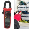 thumbnail image 4 of Pinza amperimétrica digital portátil UNI T UT204+, rango automático, voltaje CA/CC, corriente, resistencia, capacitancia, 4 of 7