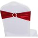 thumbnail image 2 of KAIYANG 6 piezas de cinturón elástico para silla, correas decorativas para silla de fiesta de boda (rojo), 2 of 5