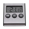 thumbnail image 4 of Digital Fridge  Fridge Freezer Room Temperature  Alarm Memory Refrigerator  with Stand, 4 of 8