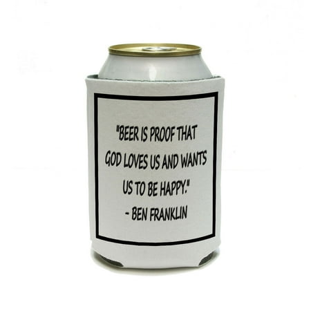 Us Army Ice - BEER IS PROOF THAT GOD LOVES US AND WANTS US TO BE HAPPY Can Cooler Drink Insulator Beverage Insulated Holder