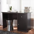 thumbnail image 2 of Baxton Studio Belora Bureau d'Écriture Moderne Contemporain en Brun Wenge, 2 of 9