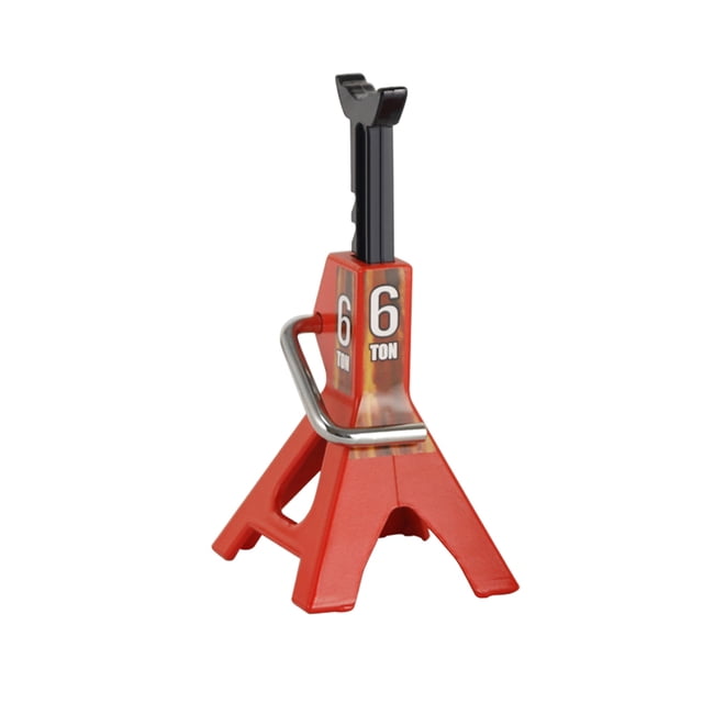 Soporte de mantenimiento de gato de coche RC Vogacara herramienta de reparación elevación ajustable Naranja 6T