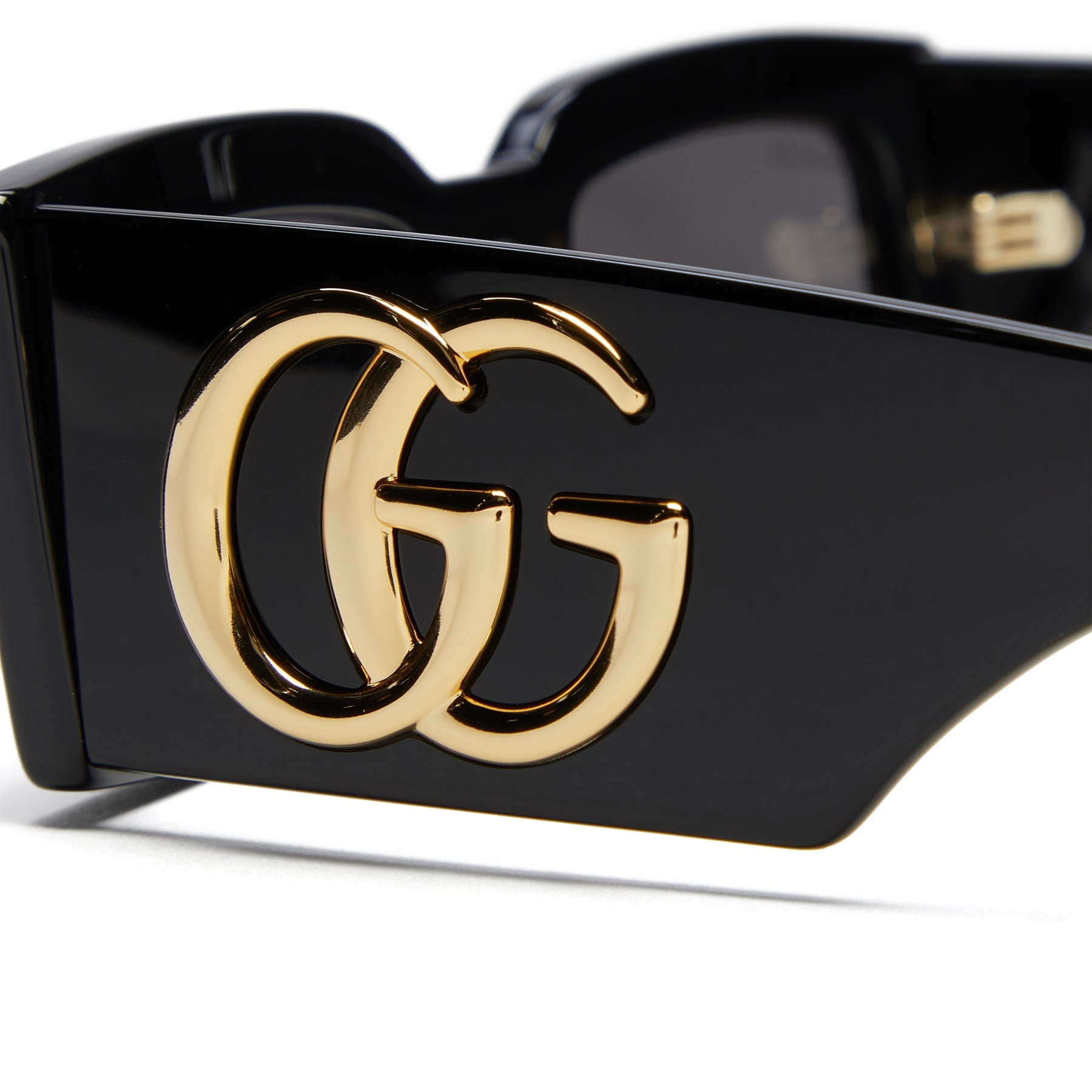 Gucci GG1425S-001 Black square Ladies Sunglasses for Womens