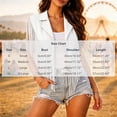 thumbnail image 2 of cocolona Vest for Women Notch Lapel Fringe Sleeveless Cropped Jacket Vacation Party Trendy Outerwear, 2 of 6