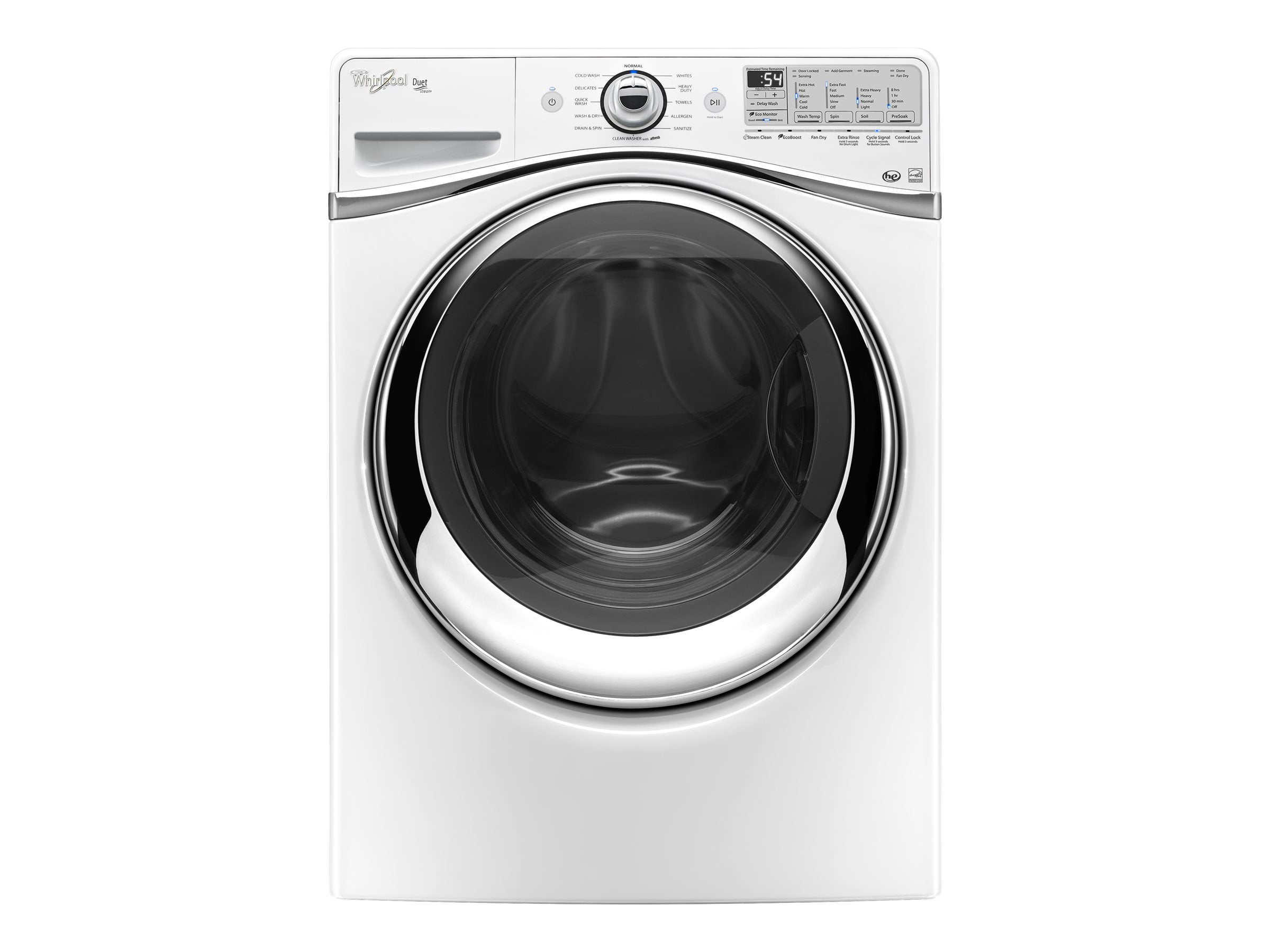 Whirlpool 4.3 cu. ft. Duet Steam Front Load Washer with Precision