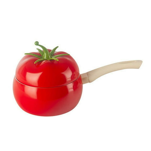 CIYISON Fruit Tomato Shape Frying Pan Cooking Pot Saucepan Induction Cooker Aluminum Cookware