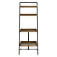 thumbnail image 3 of Furniture of America Annders 4-Tier Display Shelf, Light Hickory, 3 of 6