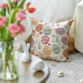 thumbnail image 5 of Easter Eggs Flower Throw Pillow Cover, 12 x 20 Inch Easter Spring Cushion Case Decoration for Sofa Couch, 5 of 6