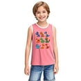 thumbnail image 6 of YABCSAZ Toddler Boys Girls Summer Outfits Sleeveless Tank Tops Loose Fit Active Tee Shirts Kids Casual T-Shirts Blouses Funny Cute Printed Shirts Tops Baby Clothes Size 10 T, 6 of 6