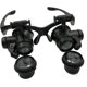 thumbnail image 4 of Magnifying Glasses with 2 LED Lights, 8 Detachable Lenses, Head Mount Magnifier, Hands Free Magnifying Glasses(2.5X 4X 6X 8X 10X 15X 20X 25X), 4 of 5