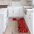 thumbnail image 4 of Dsscvnef Valentine's Day Kitchen Rugs and Mats Set of 2 Cushioned Anti Fatigue Kitchen Floor Mat Non Slip Waterproof Kitchen Rug Set Comfort Standing Mats, 4 of 7