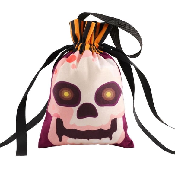 Sac à Bonbons Décoratif Halloween Citrouille Fantôme Sac Cadeau Sac à Main pour Enfants