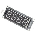 thumbnail image 4 of LED Display Tube Module, Via 2 Pins LED Segmented Display 7 Segment Stable  For Use Library TM1637.h Red,Yellow,Blue,Green, 4 of 8