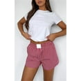 thumbnail image 3 of Women Y2K Striped Shorts Elastic Waist Cute Pajama Boxer Shorts Summer Pinstripe Lounge Pj Sleep Short Bottom Sleepwear, 3 of 7