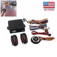 thumbnail image 1 of Car alarm passive keyless entry with button start remote entry system kit-, 1 of 3