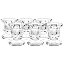 MLINS  6 Pcs Table Centerpiece Wedding Decor Candle Holders for Pillar Candles Stick Candlestick