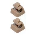 thumbnail image 3 of Sun visor bracket clips for Mercedes W123 W126 - Pair 126-810-00-12, 3 of 5