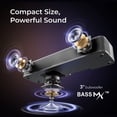 thumbnail image 2 of ULTIMEA Barra de Sonido Compacta 2.1ch para TV, Subwoofer Integrado de 3 Pulgadas, Control por Aplicación, Potencia Máxima de 120W, Barra de Sonido Todo en uno para Juegos, Bluetooth 5.4 para TV, Opc, 2 of 9