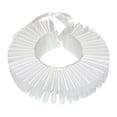 thumbnail image 2 of Cuello con volantes,Collar falso con cuello con volantes para mujer,Blusa tipo camisa de tul desmontable con cuello fruncido y capa,Capa de plumas góticas para fiesta de disfraces de Niños, 2 of 8