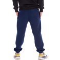 thumbnail image 2 of SWSMCLT Men's Sports Pant Snow Sweatpants Elastic Waist Lounge Joggers Casual Fleece Lined Pants Slim Fit Soft Jogger Navy Small, 2 of 4