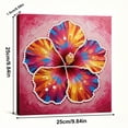 thumbnail image 4 of FLOPESN DIY Pearl Painting with Frame,Self-Adhesive, Healing, Stress-Relieving Home Wall Decoration, Painting with Colored Canvas Frame Tools-Hibiscus, 4 of 8