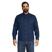 Lands' End Men's Big Traditional Fit No Iron Twill Shirt