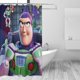 thumbnail image 3 of Cortina de ducha Toy Story, opaca, para baño, impermeable, resistente al moho, bloquea la privacidad, probador, patrón de impresión fina con diseño de patchwork, 72 x 72 pulgadas, talla única., 3 of 8
