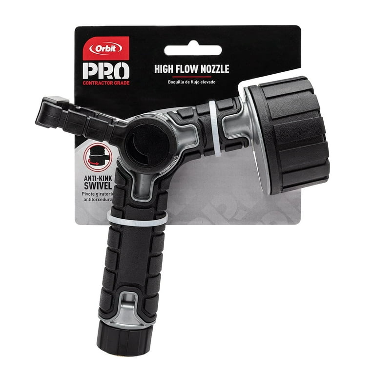 6-Pattern Lever Control Nozzle w/Swivel - Walmart.com