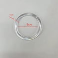 thumbnail image 3 of mmirethe 2Pcs Women Purse Handles Belt Replacement Handmade DIY for Tote Purse Making clear round 1Set, 3 of 6
