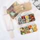 thumbnail image 3 of Lunch Box, Lunch Box 3 Layers 900ml, Organic Bento Box Made Weizen Weizen, 3 of 5
