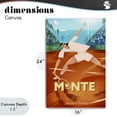 thumbnail image 4 of Stupell Industries Eclectic Monte Carlo Masters Tennis Canvas Art, 16 x 24, by Martin Wickstrom, 4 of 8