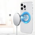 thumbnail image 2 of Universal Decase Ring Holder Finger Kickstand Multi-Viewing 360° Rotation Ultra-Thin Phone Back Stand for iPhone/Samsung/Google/OnePlus/Motorola Smartphones (Support Magnetic Car Mount),Blue, 2 of 7