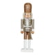 thumbnail image 5 of Figura de Cascanueces Adorno de Cascanueces Escritorio 11.81 pulgadas Decoraciones Navidad para cimitarra plateada, 5 of 9