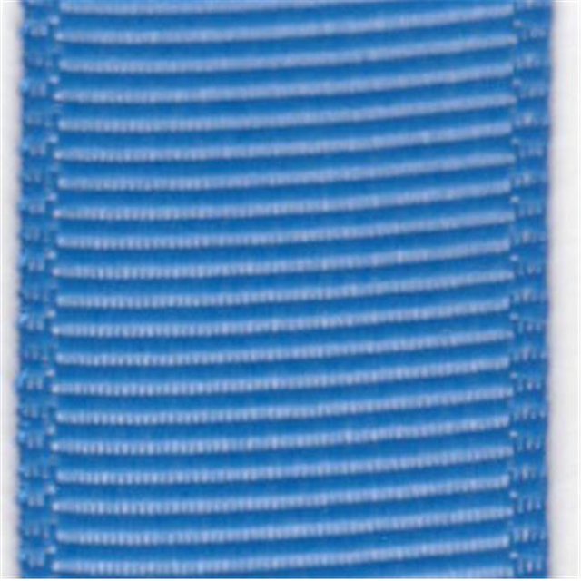 Papilion R07420223033720YD .88 in. Grosgrain Ribbon 20 Yards - Capri Blue