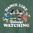 thumbnail image 3 of Disney - Mickey & Friends - Dance Like Nobody's Watching - Women's Lightweight French Terry Long Sleeve Shirt, 3 of 5