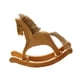 thumbnail image 2 of Estatua de caballo mecedor, figura de caballo de madera, escultura de recuerdo, adorno de mesa L, 2 of 8