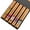 5Pairs Family, variant on Reusable 5Pairs Tableware Handmade Bamboo Japanese Natural Wood Chopsticks Sushi Food Cat Flower Multi Color Wooden Chop Sticks