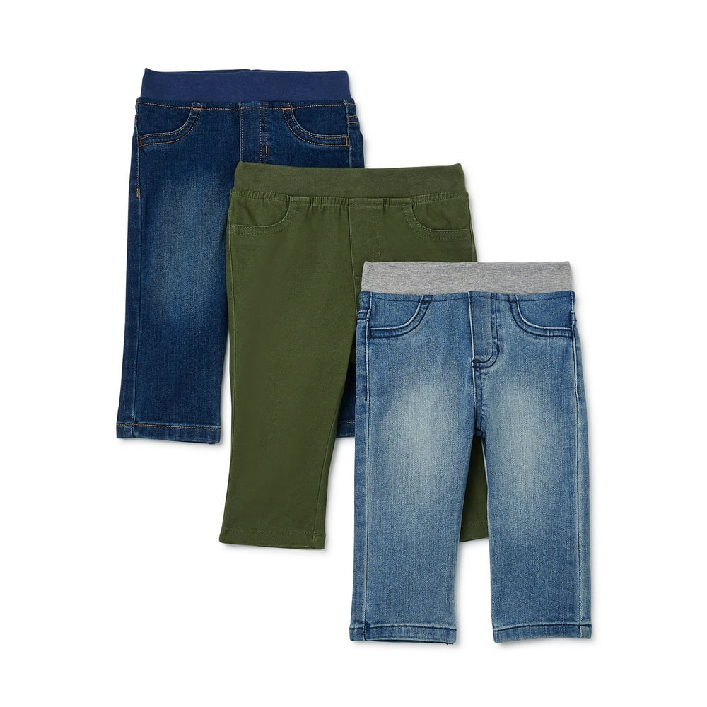 Garanimals Garanimals Baby Boys Woven Pants Multipack Set, 3Piece