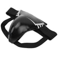 thumbnail image 3 of Boxing Groin Jockstrap Groin Guard Black PU Boxing Sanda Crotch Ptotective Jockstrap Cup For 5-9 Children, 3 of 8