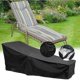 thumbnail image 5 of Funda para muebles de jardín para sillón de jardín. Tumbona de Jardín Tela Oxford 210d 210x75x40x80cm.negro. Tela Oxford en muebles de balcón de jardín, 5 of 5