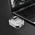 thumbnail image 5 of GJX Case for Airpods 4,Cool Armor Design Protection Cover for Airpods 4 Case,Full Protection Against Drops & Shocks Protective Case Cover for Apple Airpods 4,Blue, 5 of 5