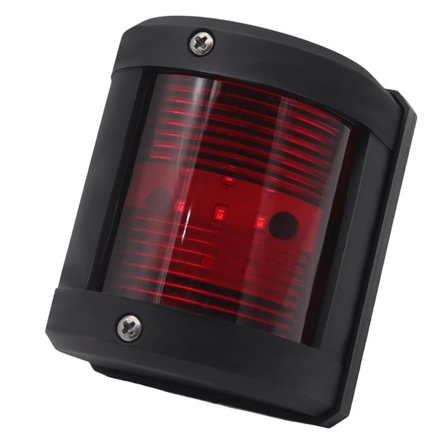 Luz de navegación de botes LED LED LECHE PARA PORT BAT BACK MARINE BOAT YACHT rojo