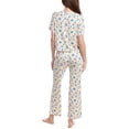 thumbnail image 2 of Honeydew womens  2pc All American Jersey Pajama Set, m, 2 of 3