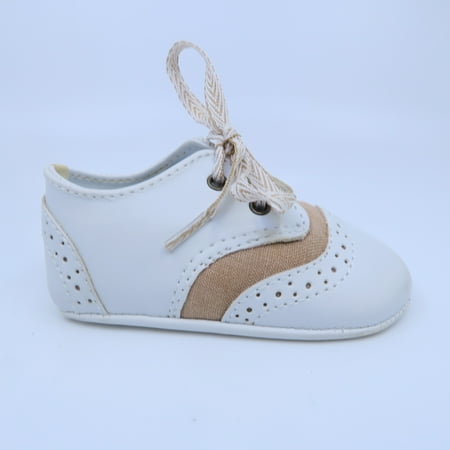 

Pre-owned Wendy Bellissimo Girls White | Tan Shoes size: Infant 2