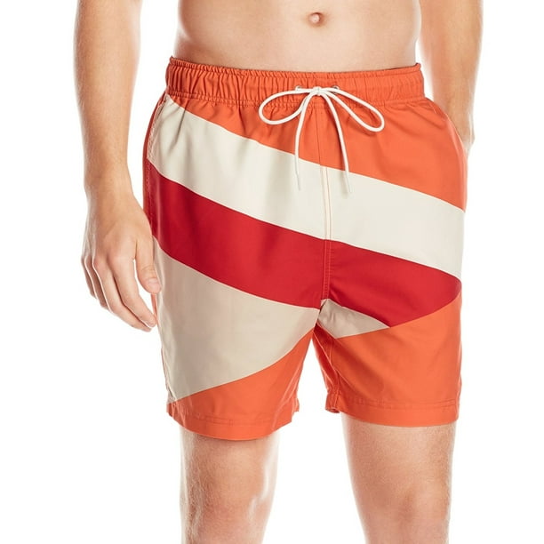 Nautica Nautica NEW Orange Mens Size Large L Drawstring Board Surf