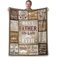 thumbnail image 1 of LHSHID Gifts for Father in Law Father in Law Birthday Gift Father in Law from Daughter in Law for Father in Law 60x80in, 1 of 6