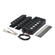 thumbnail image 4 of Accesorios de guitarra Pastilla de doble bobina de rendimiento Mástil Puente Juego de pastillas Pastillas humbucker precableadas Bajo Herramienta, 4 of 9