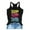 Yellow, variant on Fshinging Basic Cute Women Tank Top Racerback Summer Casual Loose Fit Camisole Workout Beach Shirts Slim Black L
